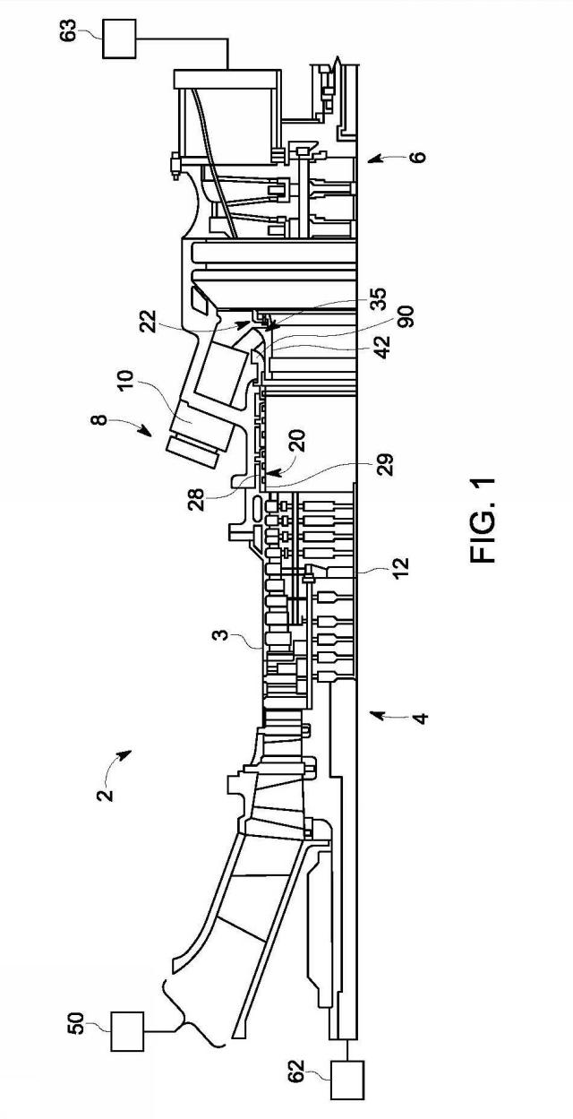 2015036548-ガスターボ機械用の、ディフューザが一体化された内部筒部材 図000003