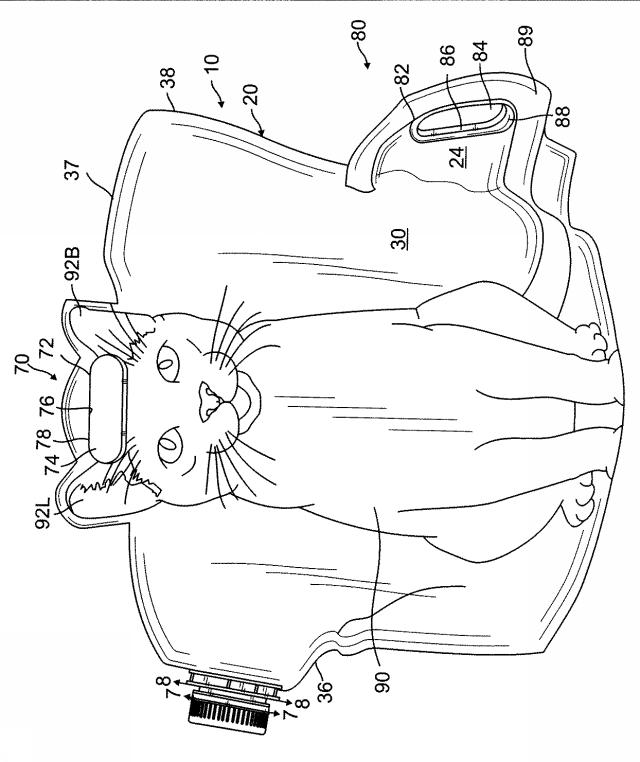 2017088241-二つのハンドル及び注ぎ口を備えた猫砂用容器 図000003