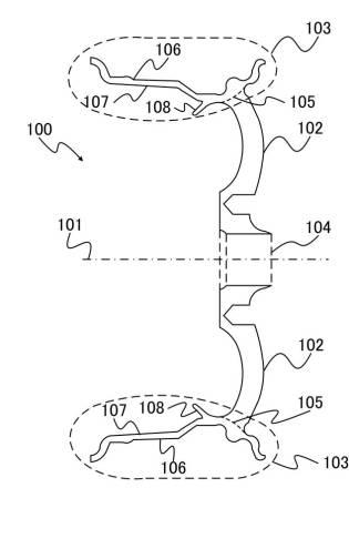 2017133632-車両用ホイール及びバランスウェイトの車両用ホイールへの取付け方法 図000003