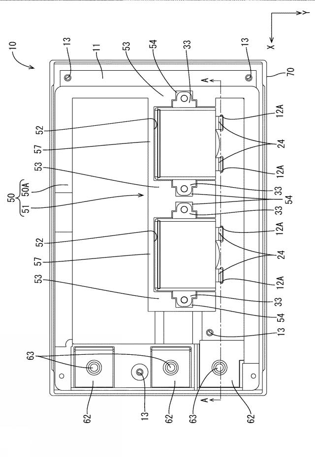 2018198304-コイル装置、基板付きコイル装置及び電気接続箱 図000004