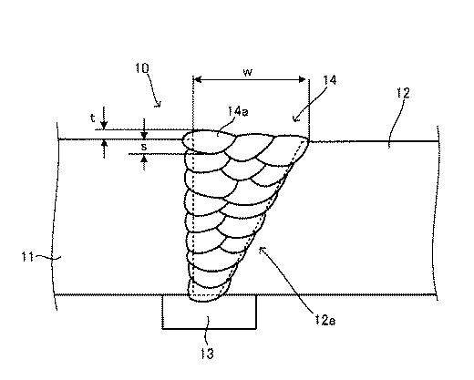 2017185526-多層盛り突合せ溶接継手の製造方法、多層盛り突合せ溶接継手 図000005