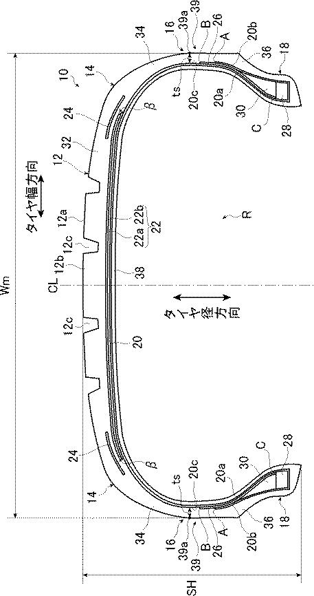 2017226317-空気入りタイヤ 図000005