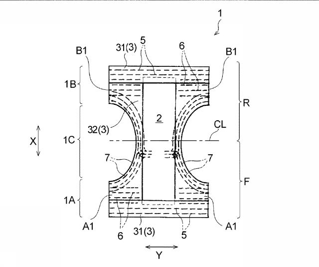 2015008943-パンツ型着用物品及びその製造方法 図000006