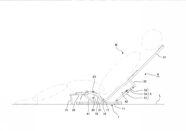 2015188553-リクライニング機構並びに椅子、座椅子及び車椅子 図000007
