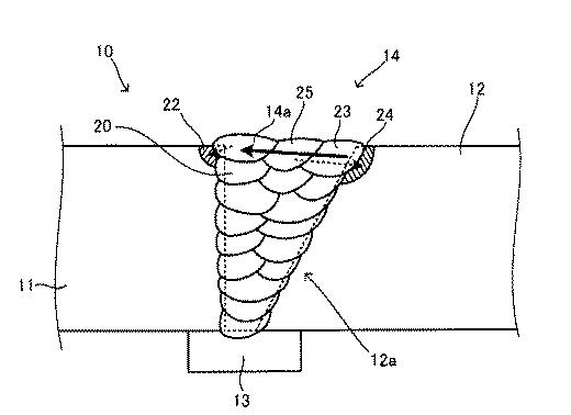 2017185526-多層盛り突合せ溶接継手の製造方法、多層盛り突合せ溶接継手 図000007