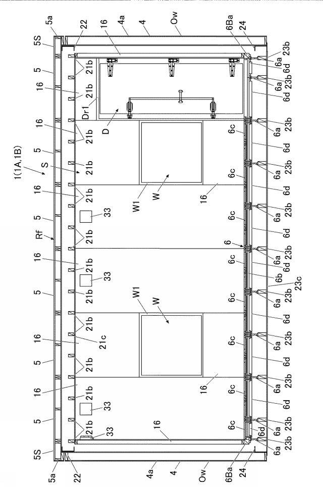 2021147970-居住用ユニットの連結方法及びパネル吊り上げ装置 図000007