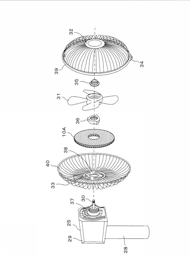 2015128544-扇風機用脱臭具および脱臭具を取り付けた扇風機 図000008