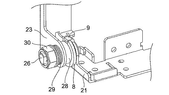 2016205623-ヒンジユニット及びヒンジユニットの回動角度を制限する方法 図000008