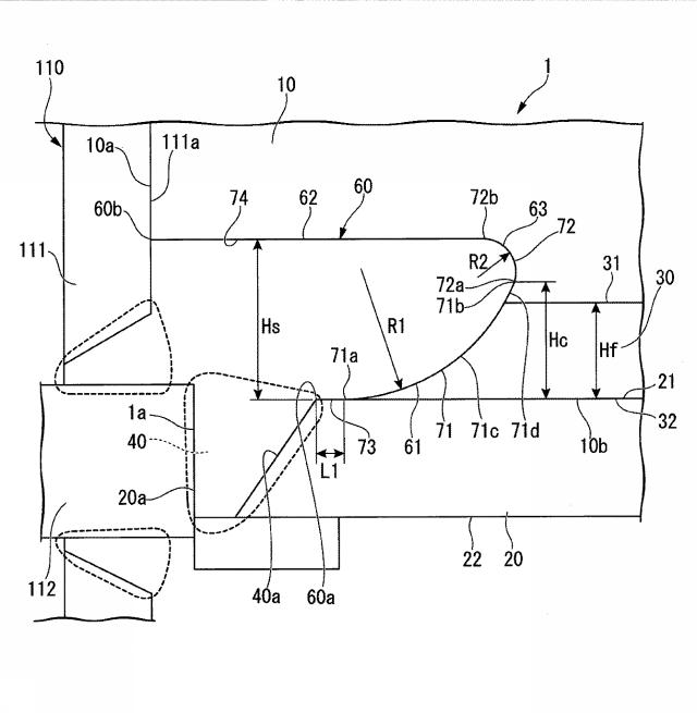 2020023785-スカラップ及びそのスカラップを用いた梁端現場接合部 図000008