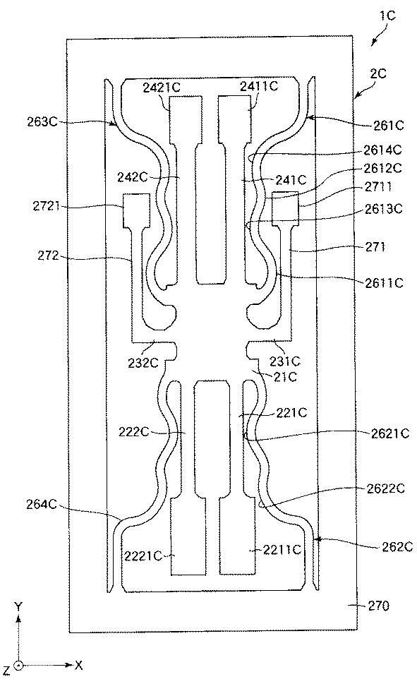 2015087188-振動素子、振動子、電子機器および移動体 図000009