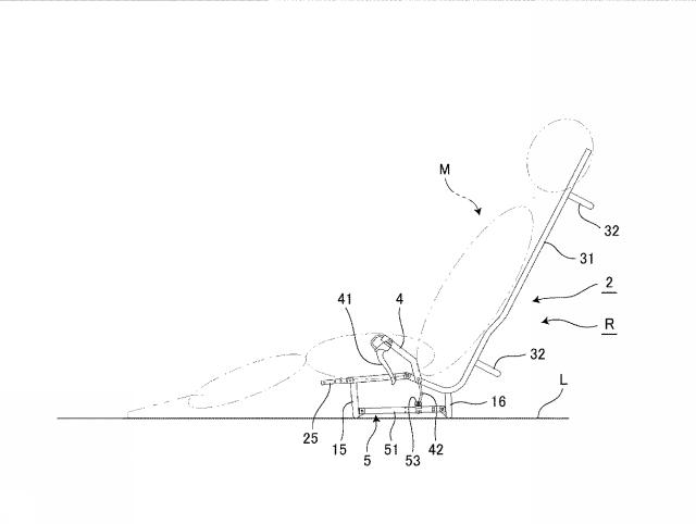 2015188553-リクライニング機構並びに椅子、座椅子及び車椅子 図000009