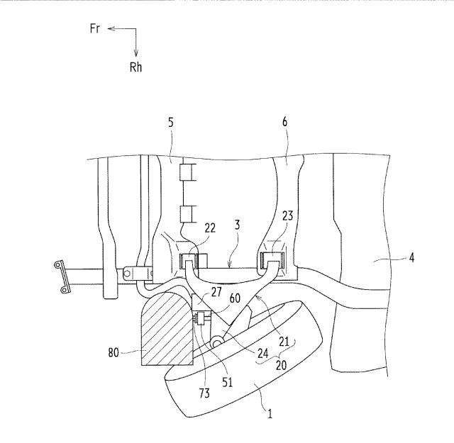 2019217806-フロントロアアーム、フロントサスペンション装置ならびに車両 図000009