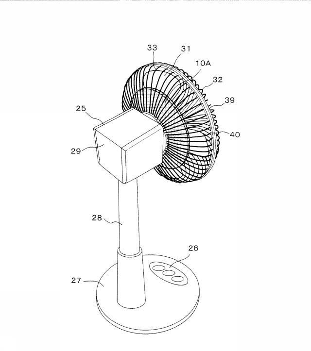 2015128544-扇風機用脱臭具および脱臭具を取り付けた扇風機 図000010