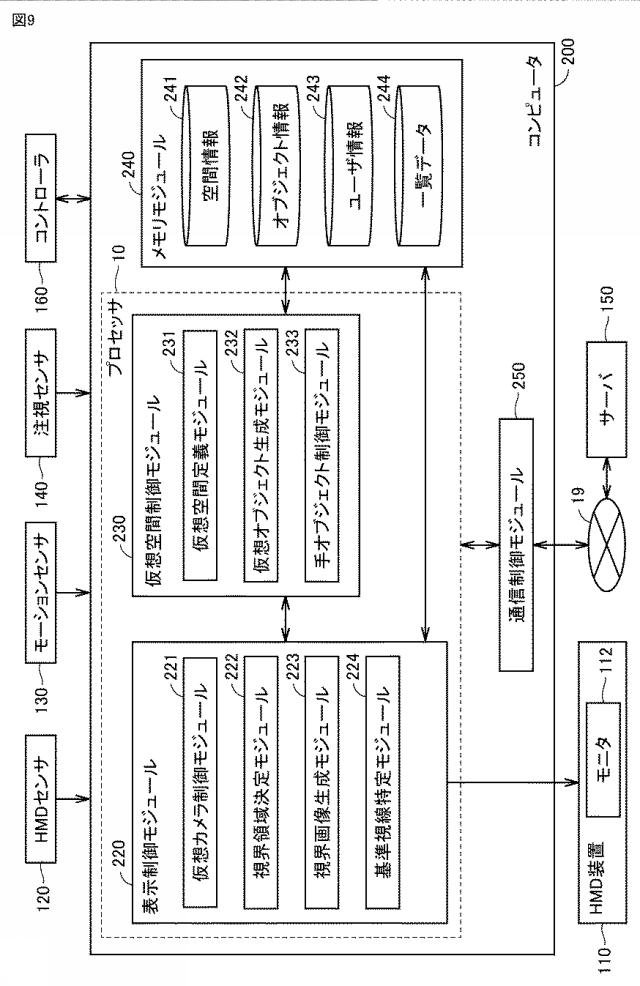 2018032384-仮想空間におけるコミュニケーションを支援するための方法および装置ならびに当該方法をコンピュータに実行させるためのプログラム 図000011