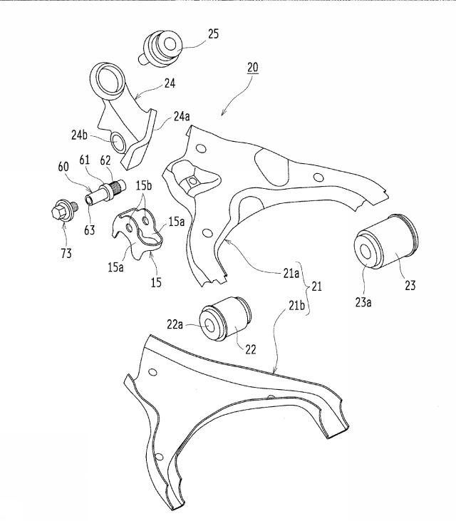 2019217806-フロントロアアーム、フロントサスペンション装置ならびに車両 図000011