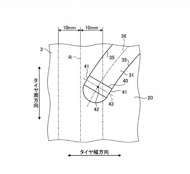 2017226313-空気入りタイヤ、タイヤ加硫成形金型及びタイヤ製造方法 図000012