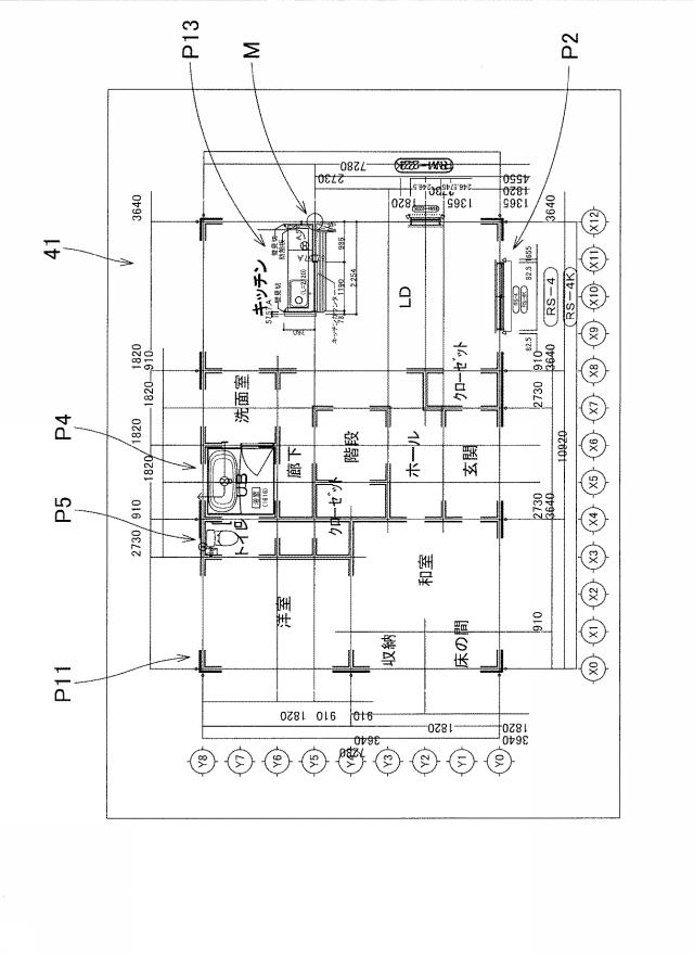 2018206017-建築図面作成システム及び建築図面作成方法 図000013