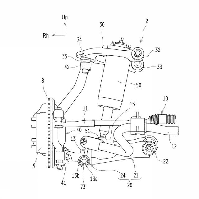 2019217806-フロントロアアーム、フロントサスペンション装置ならびに車両 図000013