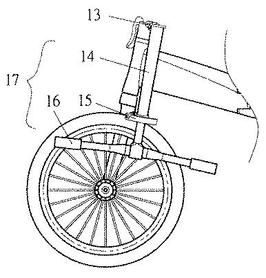 2020066359-押し移動に便利な折畳み自転車 図000016