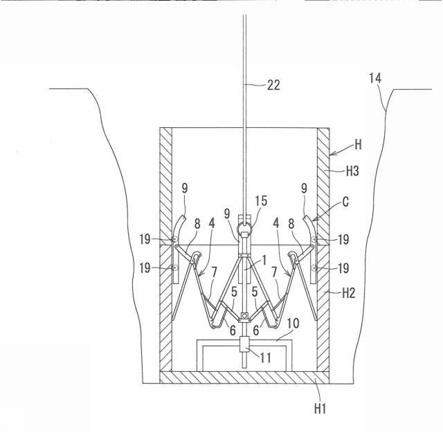 2020190076-ハンドホール・マンホール等の組立式埋設ボックス用治具及び当該冶具を用いた組立式埋設ボックスの組立て方法 図000018