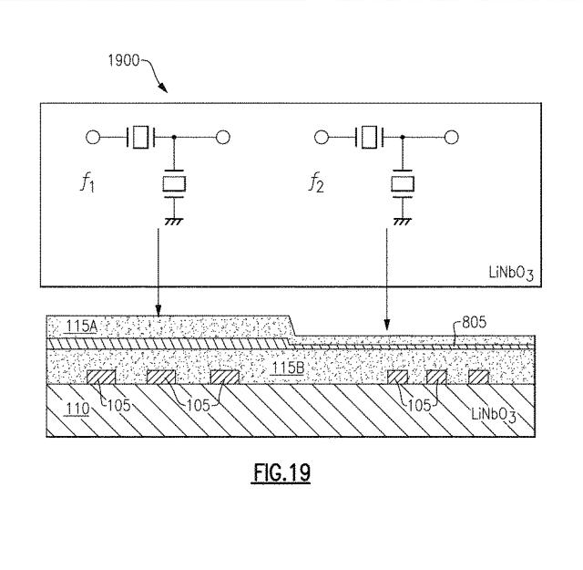 2019216422-ニオブ酸リチウムフィルタにおいて高速度層を付加することによるスプリアスシアホリゾンタルモードの周波数制御 図000026
