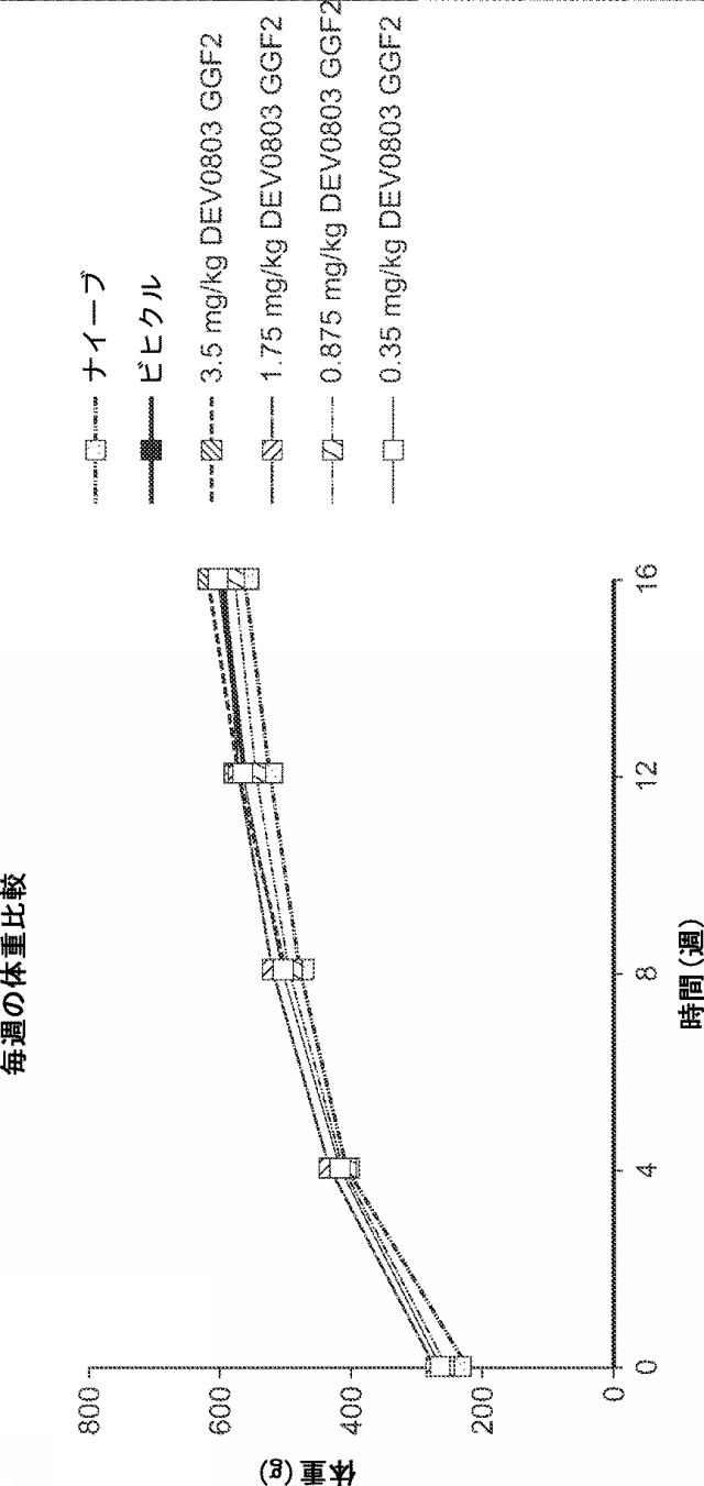 2019194208-心不全の治療または予防のためのニューレグリンまたはその断片の治療的投与の方法 図000070