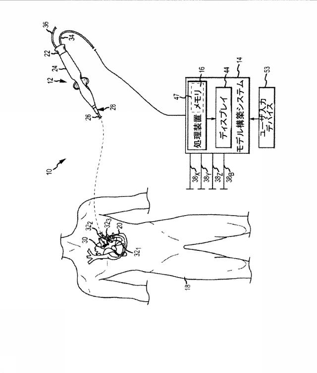 5823635-電気生理学マップを構築するためのシステム及びその処理装置の作動方法 図000002