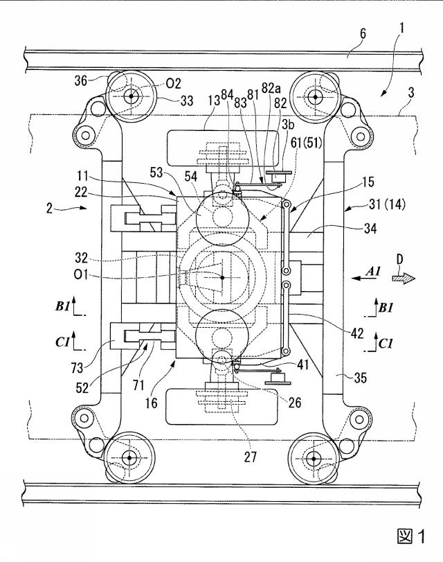 5868930-車両用サスペンション装置、走行台車、及び車両 図000002