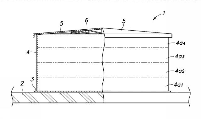 5941696-貯蔵タンクの解体方法および構築方法並びに解体または構築用設備 図000002