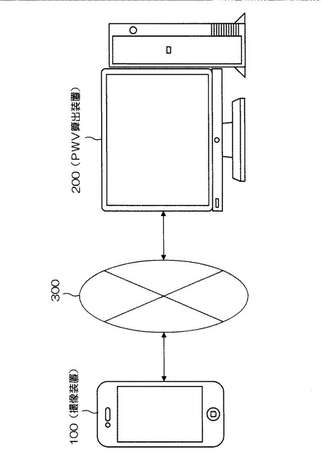 6072893-脈波伝播速度の測定方法、その測定方法を用いた測定システムの作動方法及び脈波伝播速度の測定システム並びに撮像装置 図000002