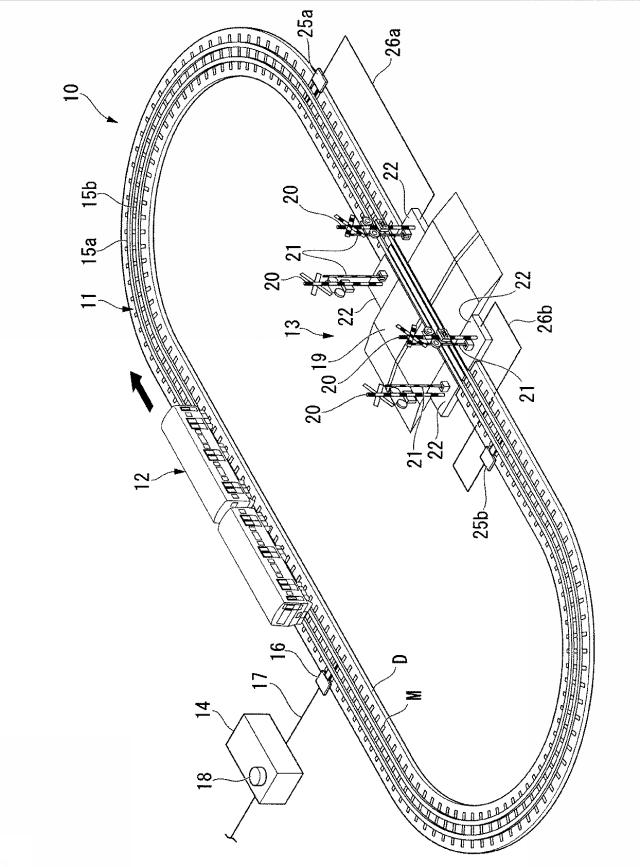 6080372-鉄道模型用踏切装置、および、その制御方法 図000002