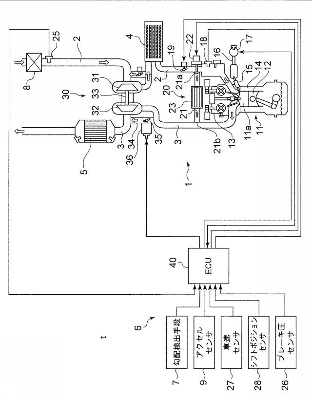 6103359-内燃機関の過給機制御装置 図000002