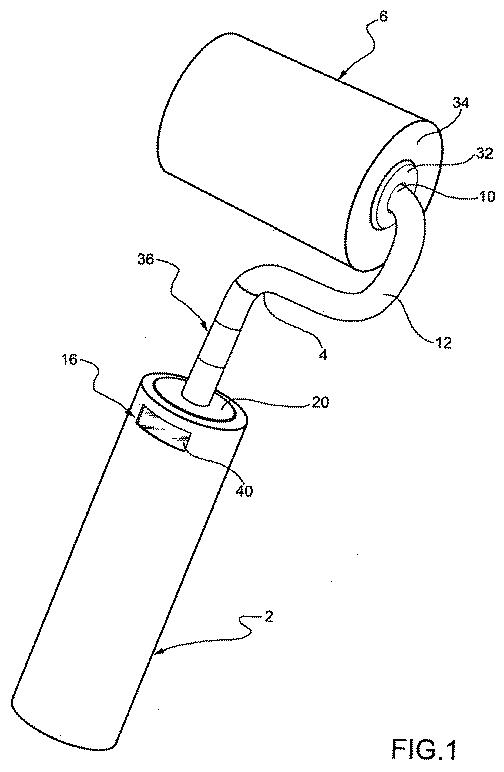 6184948-リンパ排液処置用のローラー装置 図000002