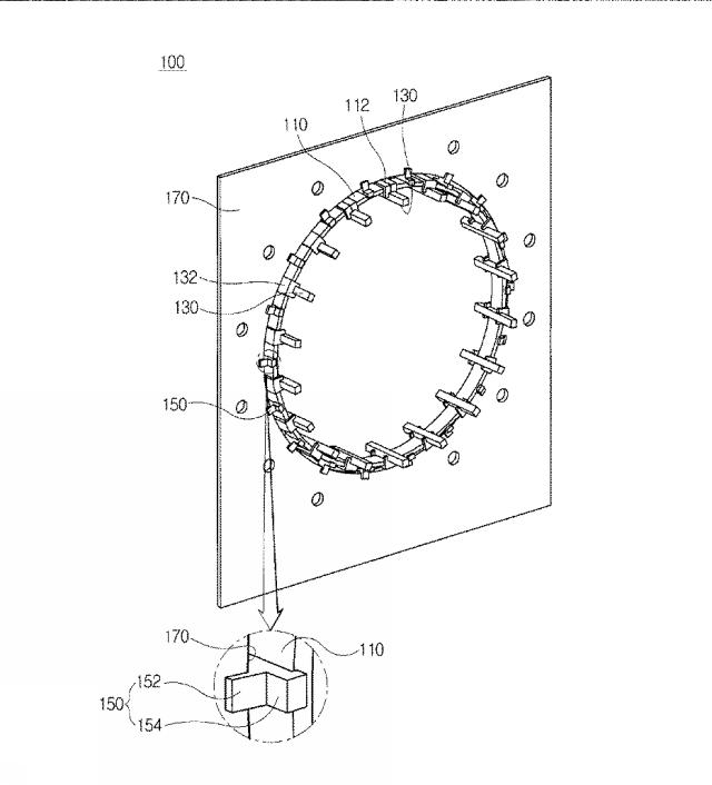 6215381-発電機用ステータコアの振動防止装置 図000002