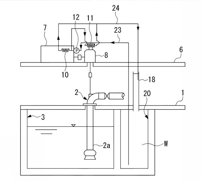 6288679-ポンプ排水機場の冷却設備 図000002