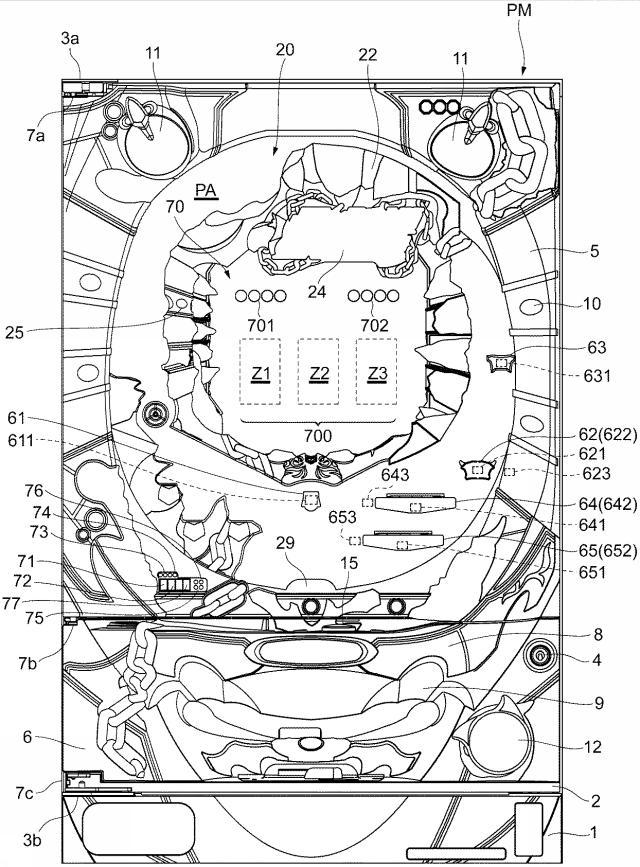 6356766-ぱちんこ遊技機 図000002