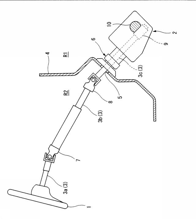 6376784-車両用ステアリング装置のシール構造 図000002