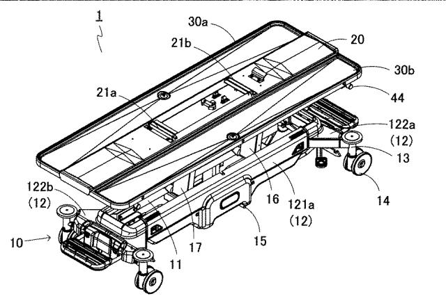 6457850-入浴用搬送車 図000002