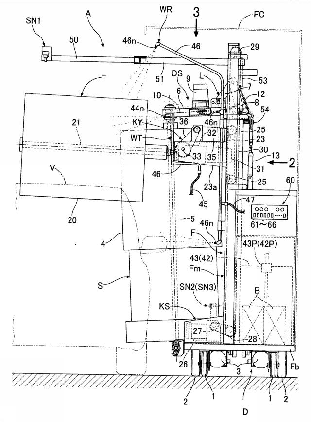 6495659-自走式洗浄機、及び被洗浄物の洗浄方法 図000002