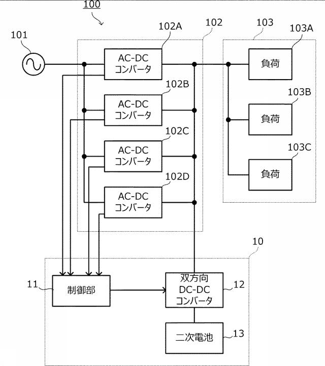 6540896-バッテリモジュール電圧制御装置、バッテリモジュールおよび電源システム 図000002