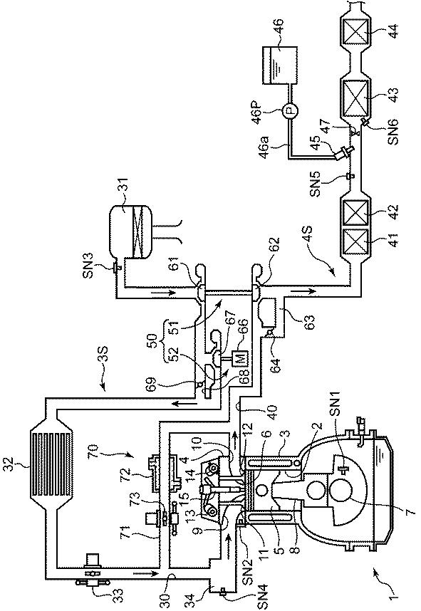 6565993-エンジンの排気浄化装置 図000002