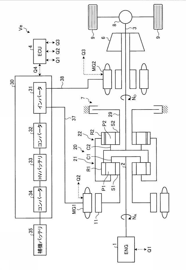 6569632-ハイブリッド車両の制御装置 図000002