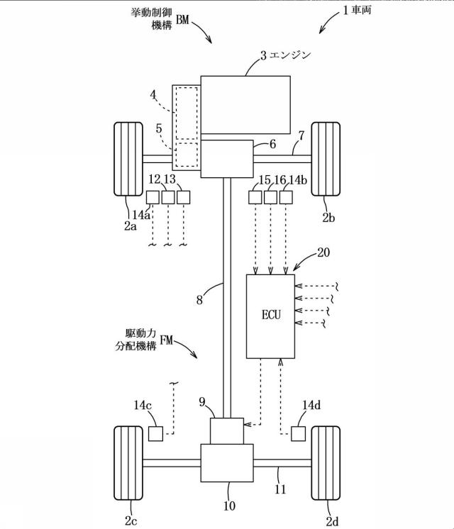 6653085-車両の駆動力制御装置 図000002