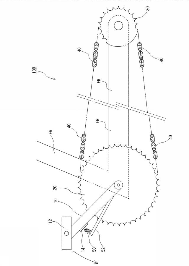 6660642-自転車用動力伝達装置 図000002