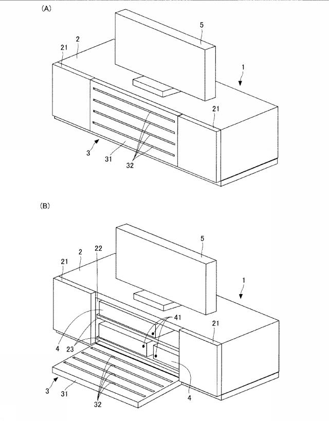 6717560-扉および機器収納家具 図000002