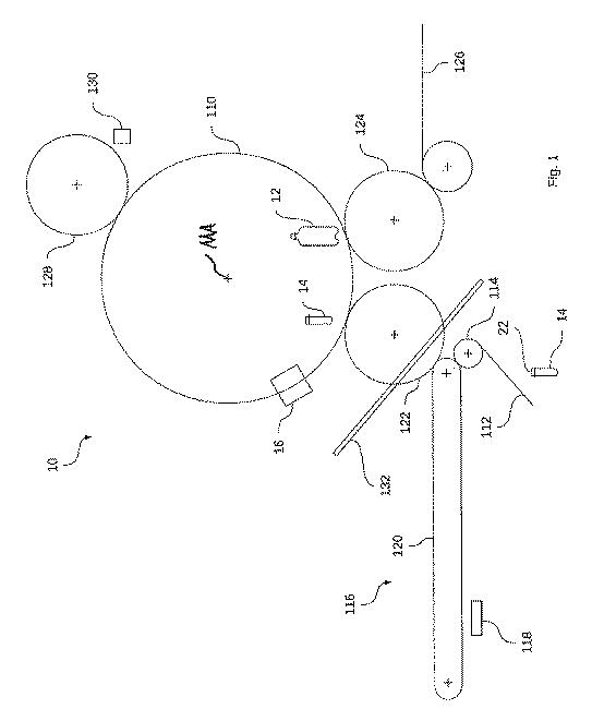 6751821-熱調整されたプリフォームから充填済み容器を製造するための装置及び方法 図000002