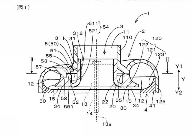 6757281-ターボチャージャ用ハウジング及びその製造方法 図000002