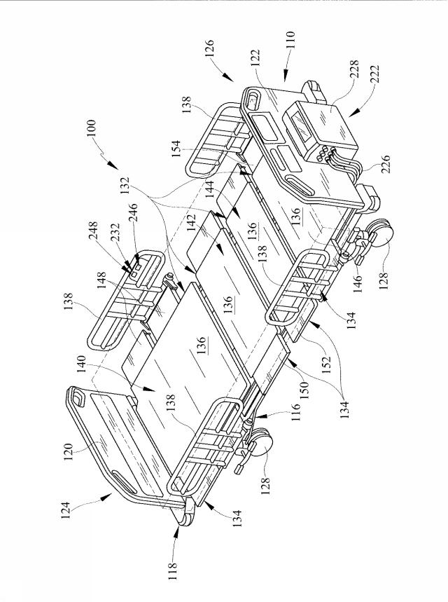 6787652-ベッド、使用者保持装置の幅を変更するシステム 図000002