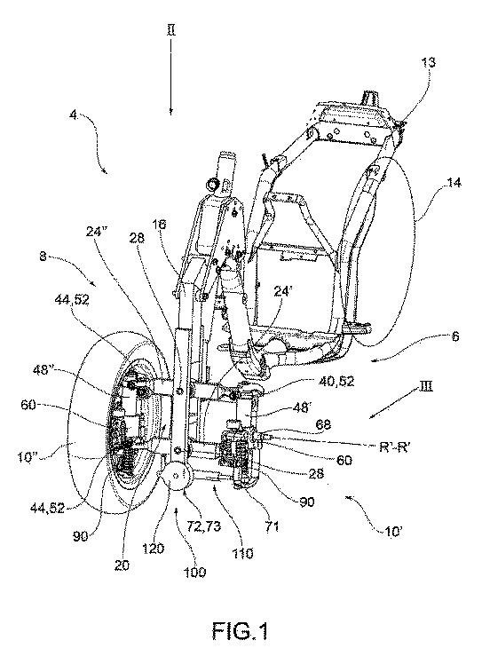 6873139-回転車両の前輪部 図000002