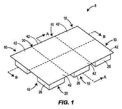 6896633-調整内部雰囲気を有する洗浄製品のウェブ及び製造方法 図000002